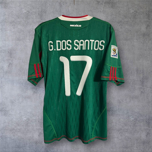 G.Dos Santos 17 - Mexico Home 2010 World Cup - COPIE