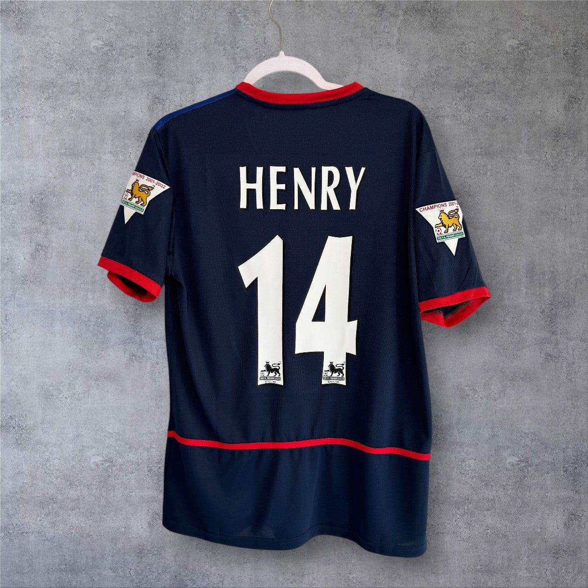 Henry 14 - Arsenal Away 2002/03 Premier League - COPIE