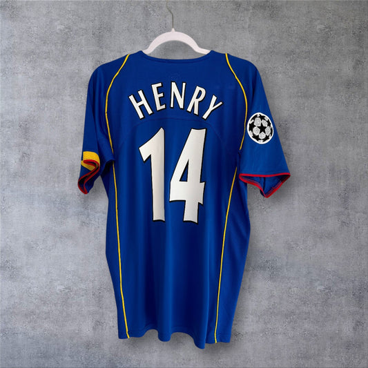 Henry 14 - Arsenal Away 2005/06 Champions League