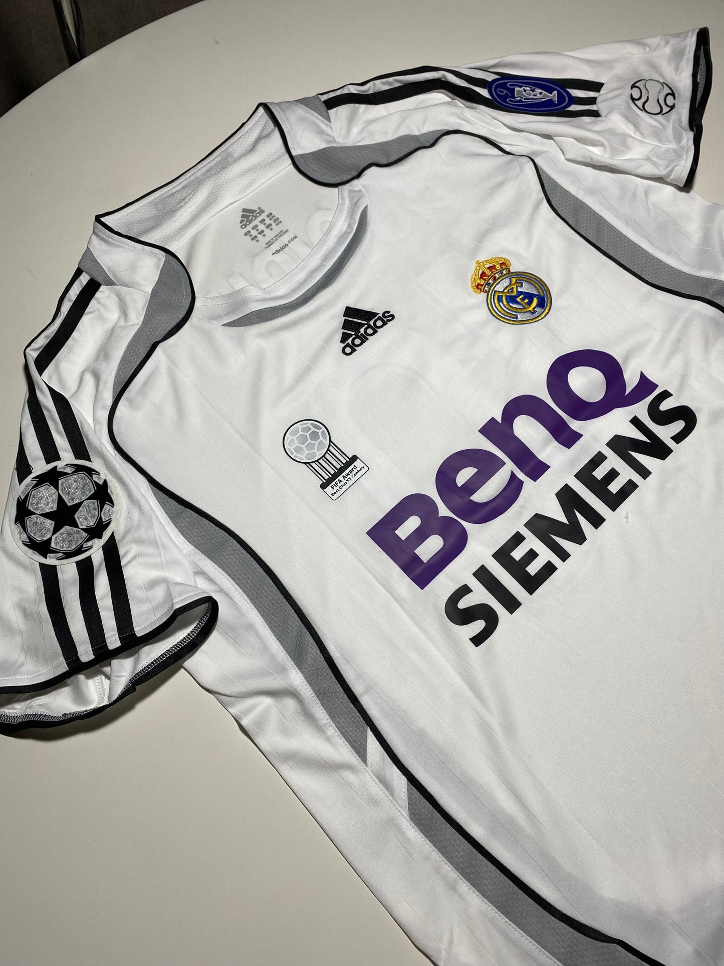 Robinho 10 - Real Madrid 2006/2007 Home Champions League