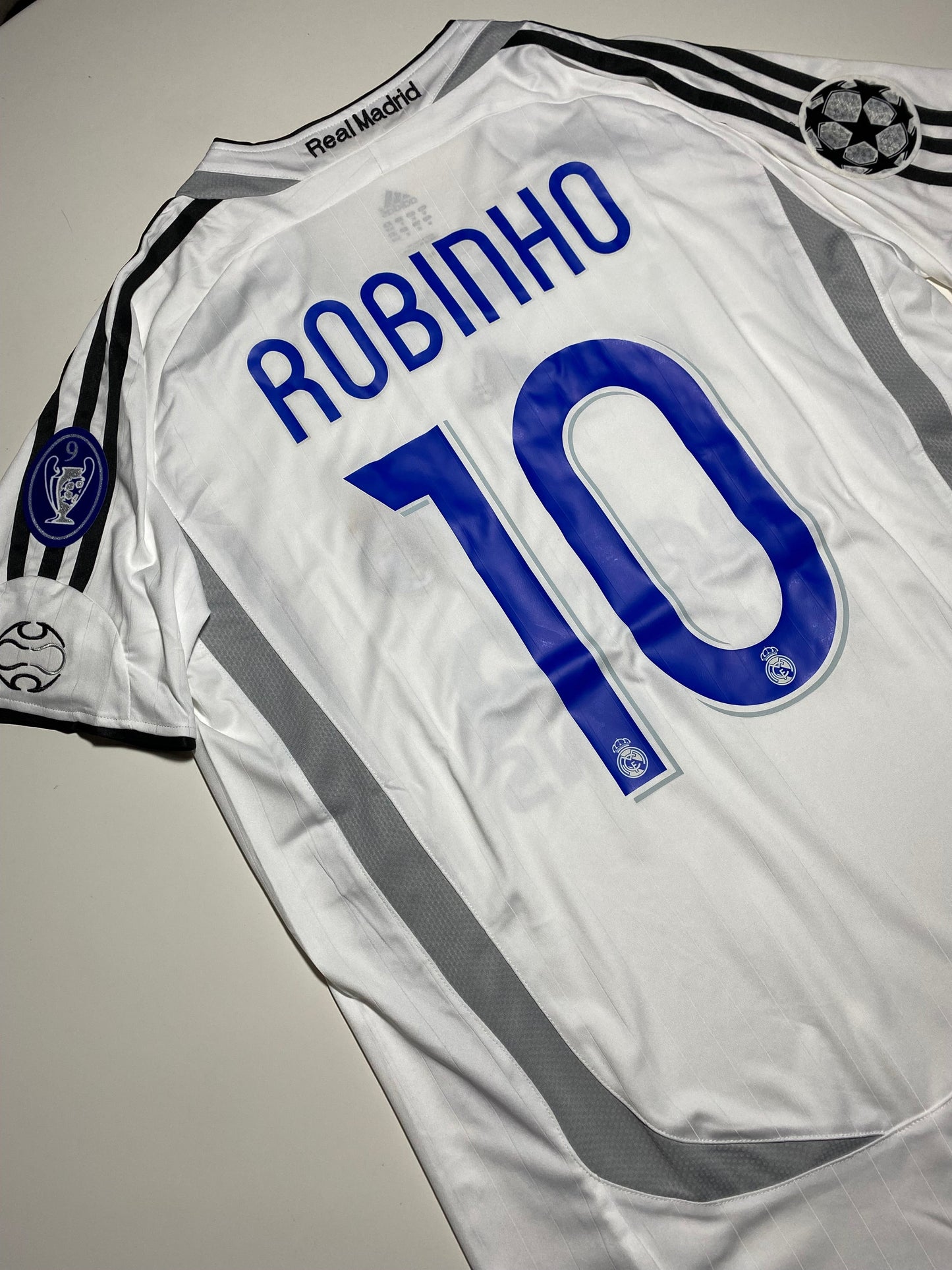 Robinho 10 - Real Madrid 2006/2007 Home Champions League