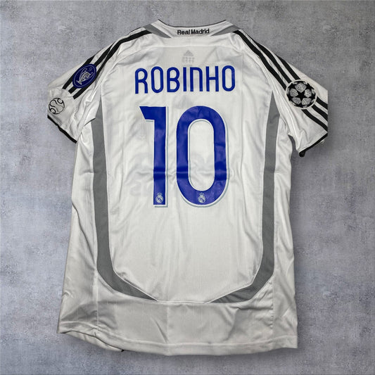 Robinho 10 - Real Madrid 2006/2007 Home Champions League