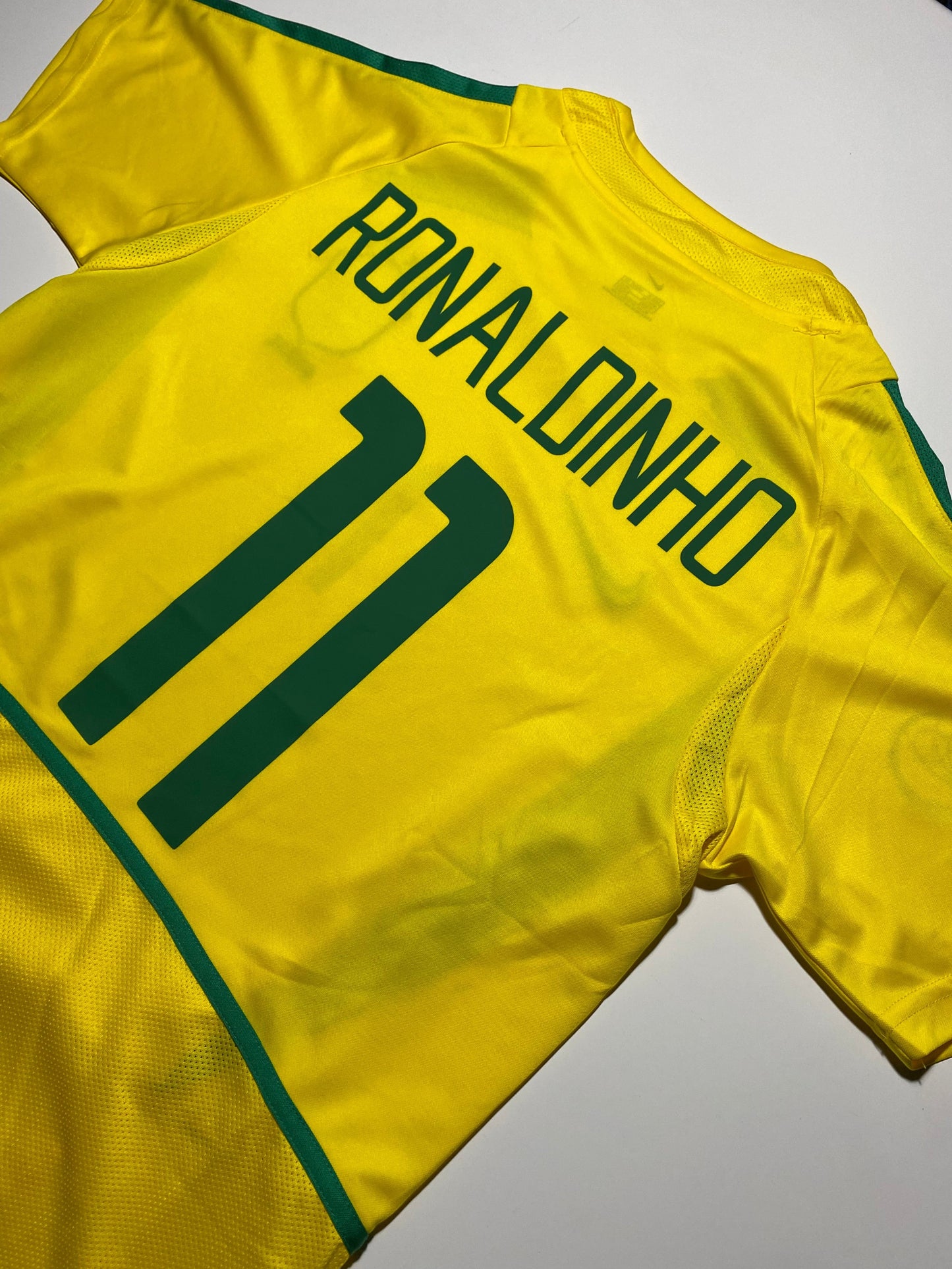 Ronaldinho 11 Brazil -  World Cup 2002 Korea&Japan