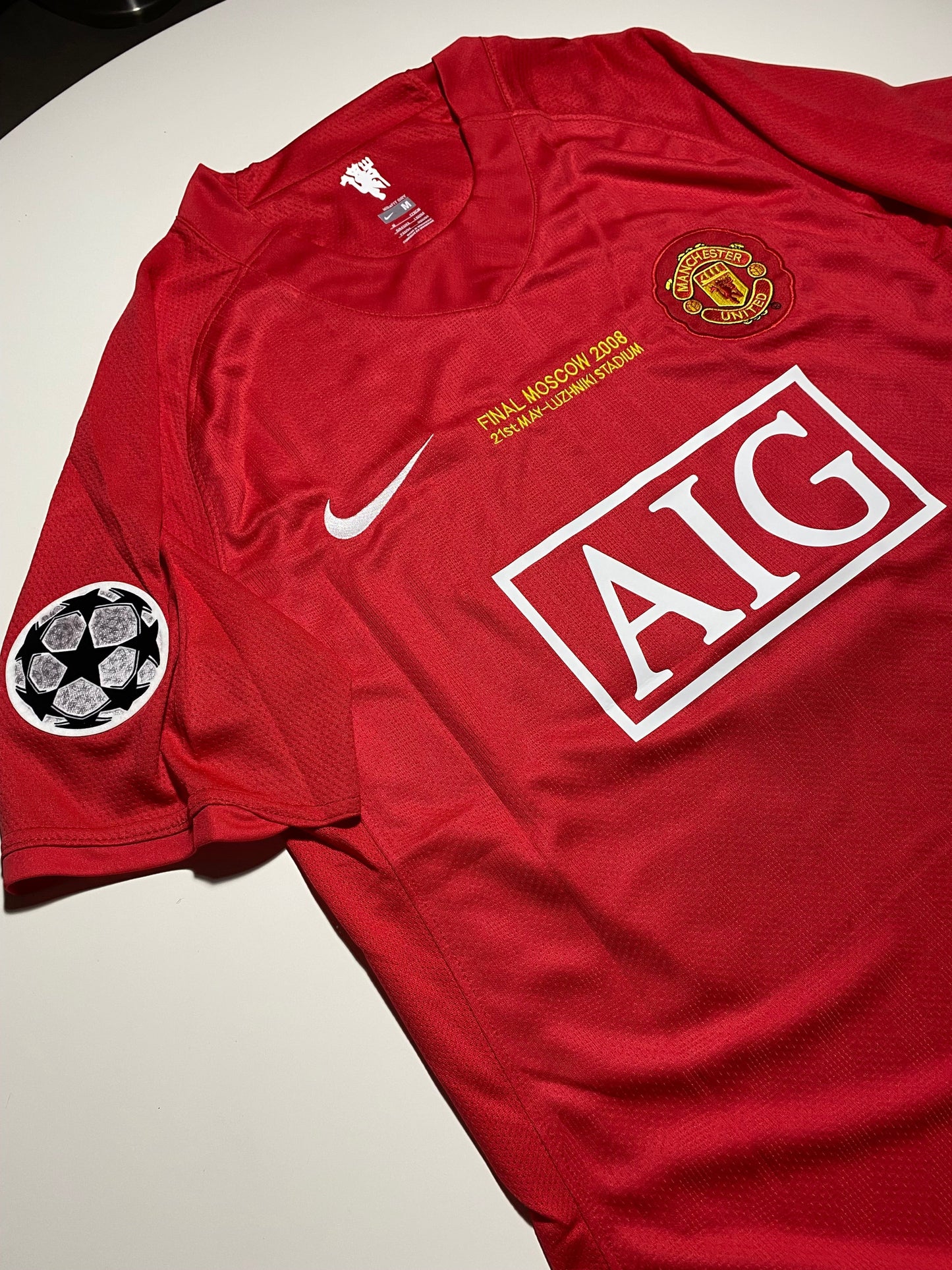 Tevez 32 - Manchester United 2007/08 Champions League Final Moscow
