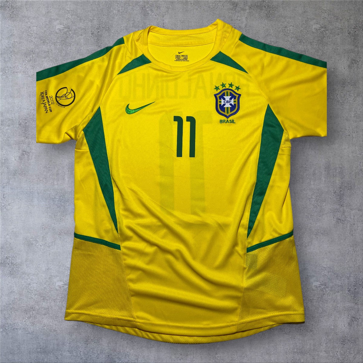 Ronaldinho 11 Brazil -  World Cup 2002 Korea&Japan