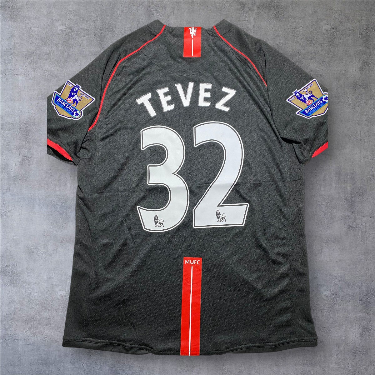 Tevez 32 - Manchester United Away 2007/08 Premier League