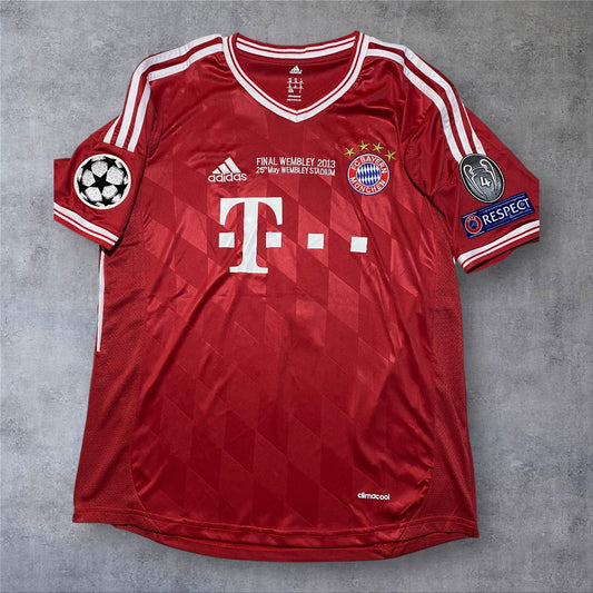 Ribéry 7 Bayern München Champions League 2013 Final Wembley retro football shirt