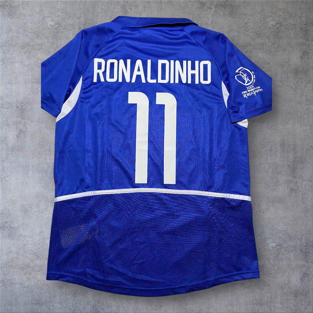 Ronaldinho 11 Brazil 2nd kit  -  World Cup 2002 Korea&Japan